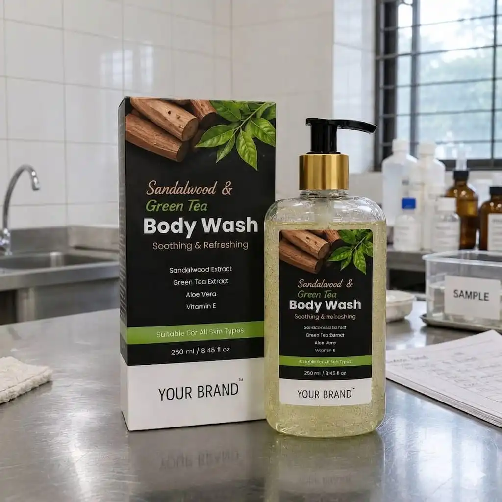 Sandalwood & Green Tea Body Wash